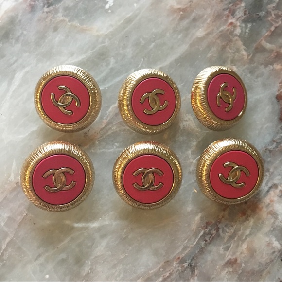 CHANEL Accessories - (6) Authentic Chanel Buttons